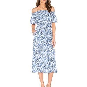 Rebecca Taylor Aimee floral midi dress